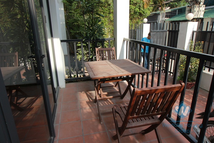 01 bedroom serviced apartment for rent in Dang Thai Mai, Tay ho, Hanoi